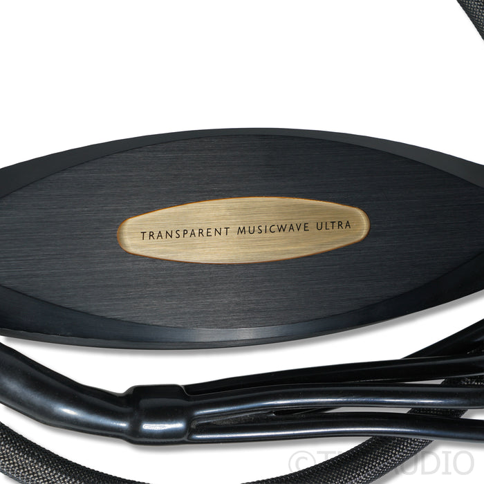 Transparent Audio MusicWave Ultra MM2 Bi-Wire Speaker Cables; 3m