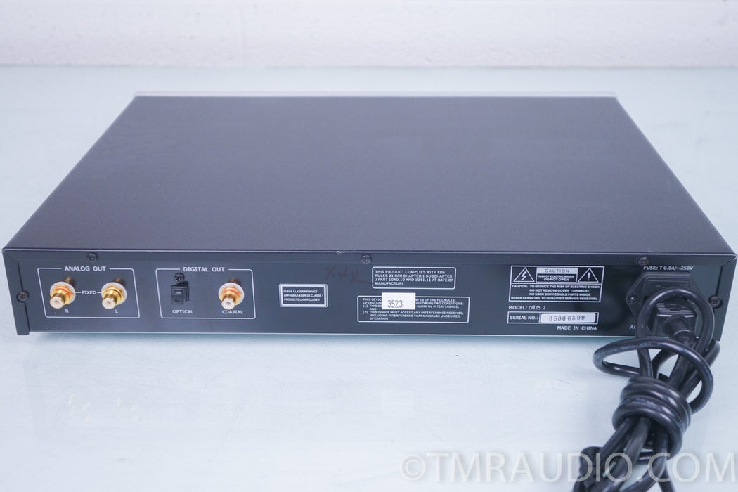 Music Hall cd25.2 Compact Disc CD Player