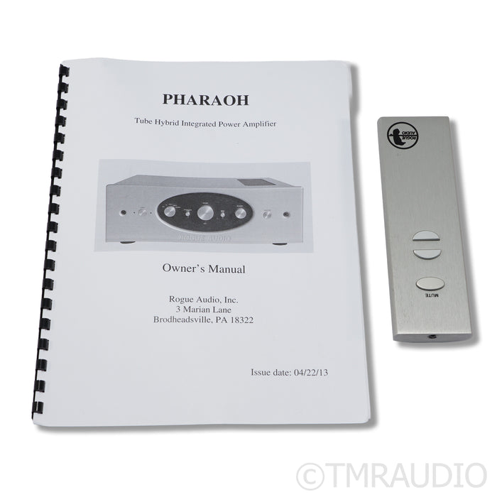 Rogue Audio Pharaoh Hybrid Integrated Amplifier; Headphone Amp; MM/MC Phono