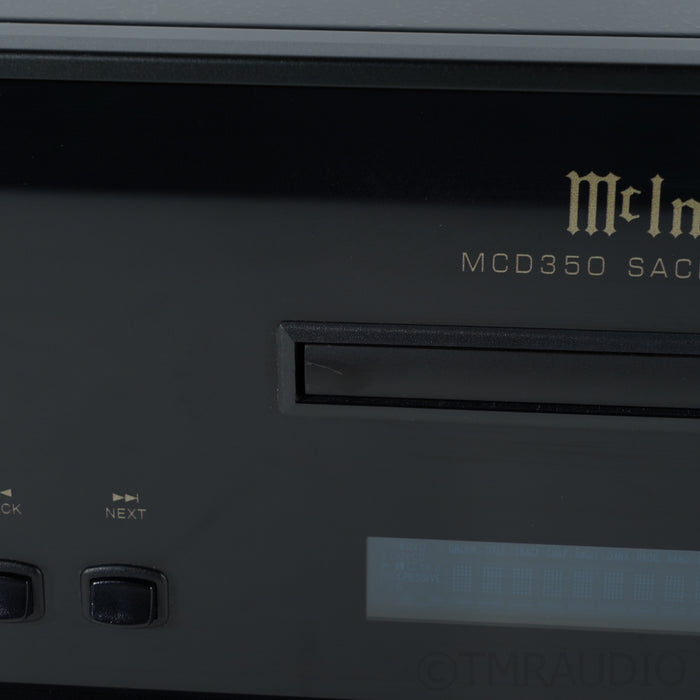 McIntosh MCD350 SACD / CD Player