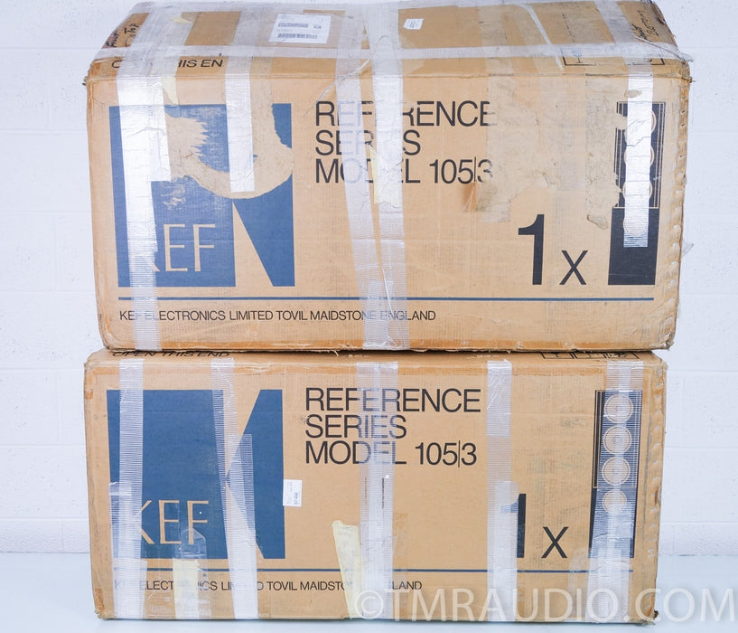 Kef 105/3 Speakers in Factory Boxes