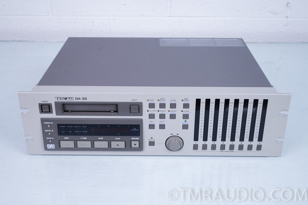 Tascam DA-38 8-Ch Digital Recorder Multi-Track Deck