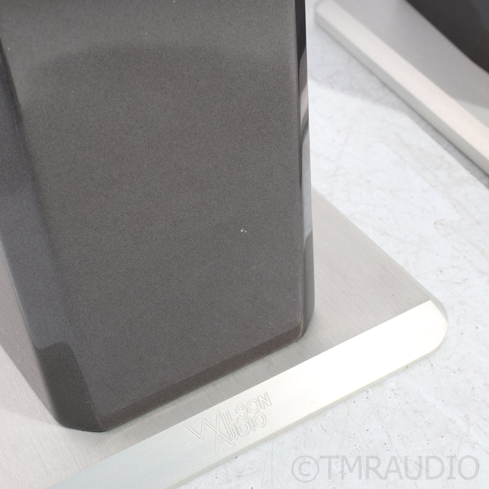 Wilson Audio Duette Series 2 Bookshelf Speakers; Dedicated Stands