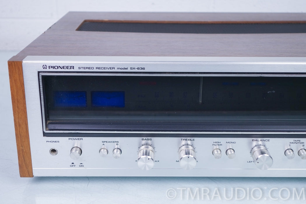 Pioneer SX-636 FM Vintage Stereo Receiver