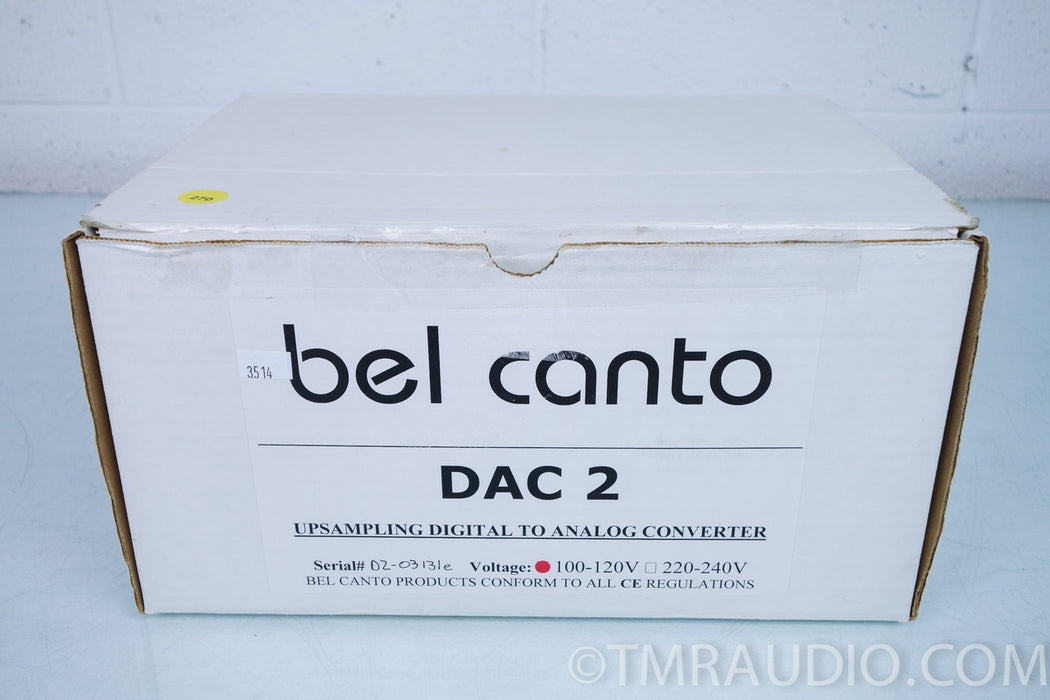 Bel Canto DAC 2 24/192 Upsampling D/A Converter in Factory Box