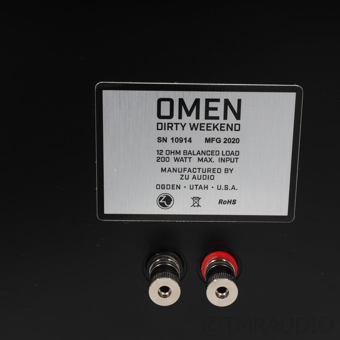 Zu Audio Omen Dirty Weekend Floorstanding Speakers