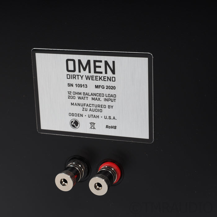 Zu Audio Omen Dirty Weekend Floorstanding Speakers