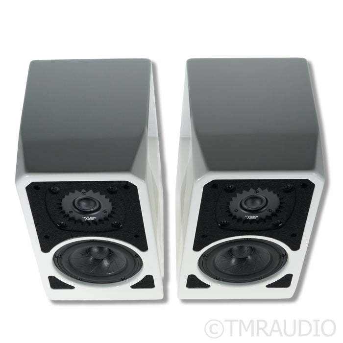 Wilson Audio TuneTot Bookshelf Speakers; ISO Bases
