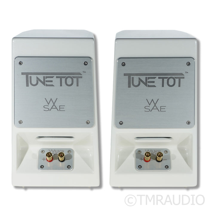 Wilson Audio TuneTot Bookshelf Speakers; ISO Bases