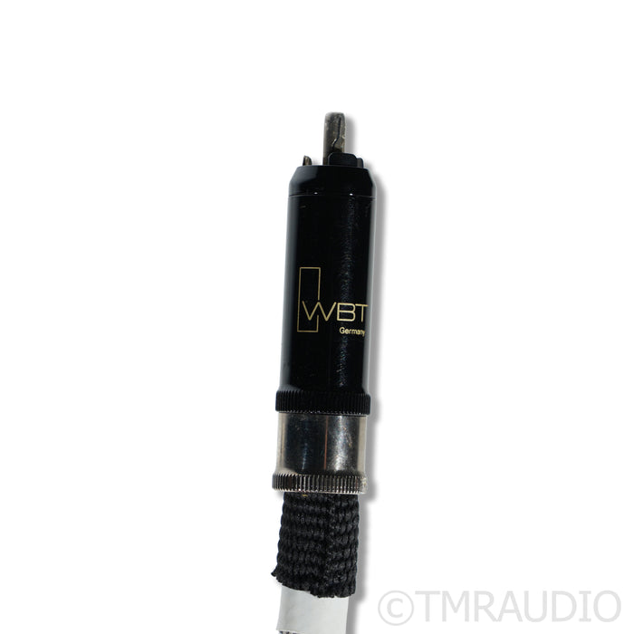 ZenWave Audio DSR Silver Ribbon RCA Cable; 1.5m