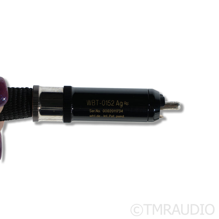 ZenWave Audio DSR Silver Ribbon RCA Cable; 1.5m