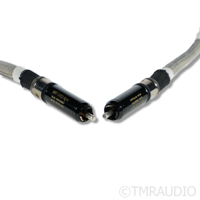 ZenWave Audio DSR Silver Ribbon RCA Cable; 1.5m