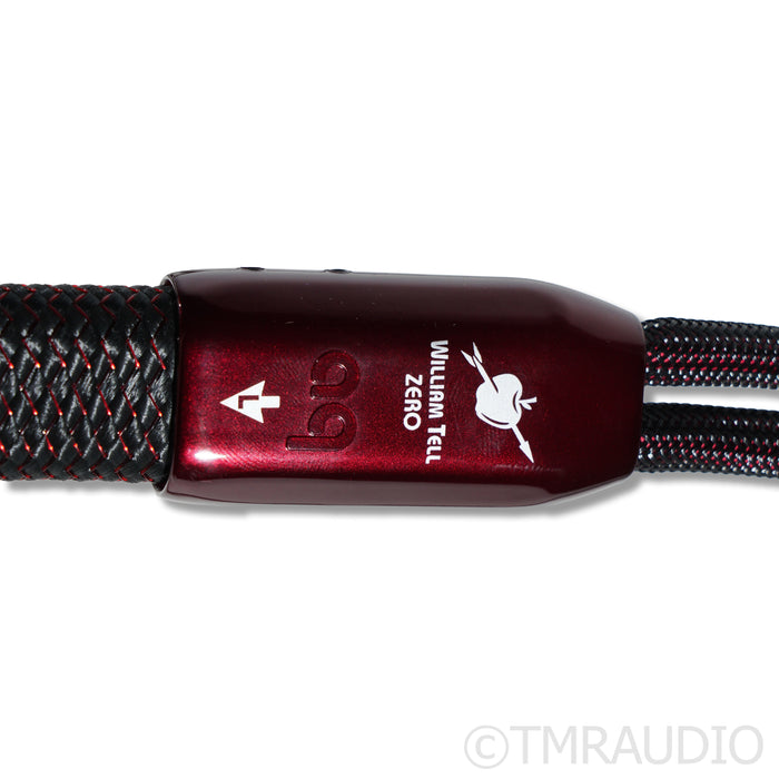 AudioQuest William Tell Zero Speaker Cables; 2.5m