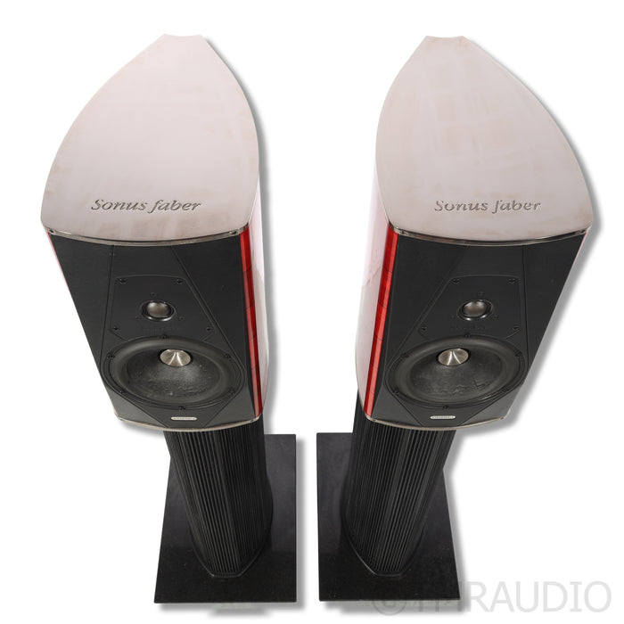 Sonus Faber Guarneri Evolution Bookshelf Speakers; Dedicated Stands