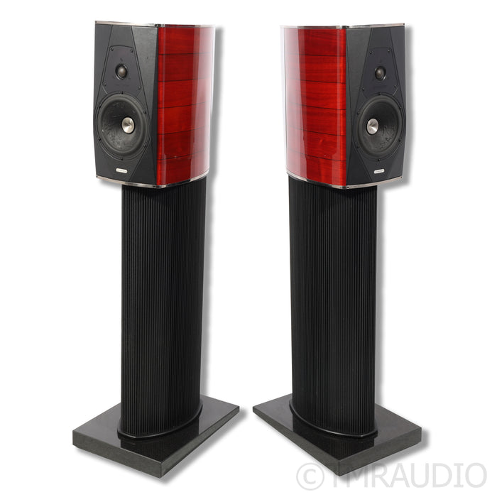 Sonus Faber Guarneri Evolution Bookshelf Speakers; Dedicated Stands