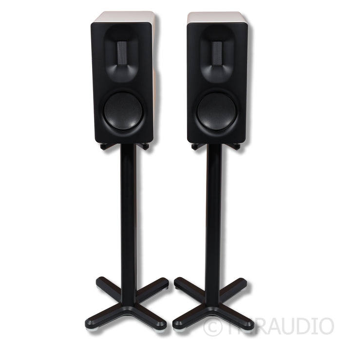 Borresen Z1 Cryo Bookshelf Speakers; Stands