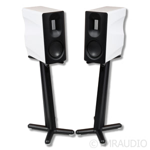 Borresen Z1 Cryo Bookshelf Speakers; Stands
