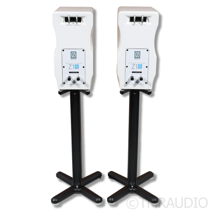 Borresen Z1 Cryo Bookshelf Speakers; Stands