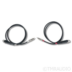 Shindo Labs XLR to RCA Cables; 1m