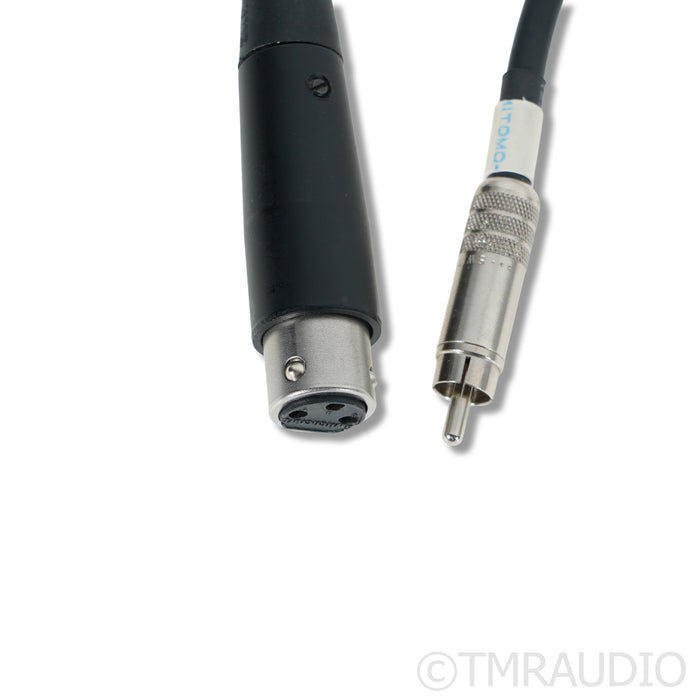Shindo Labs XLR to RCA Cables; 1m