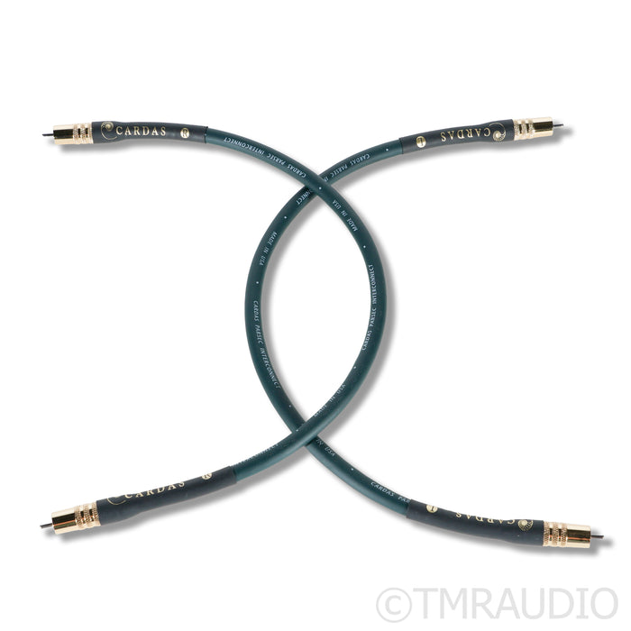Cardas Parsec RCA Cables; 0.5m