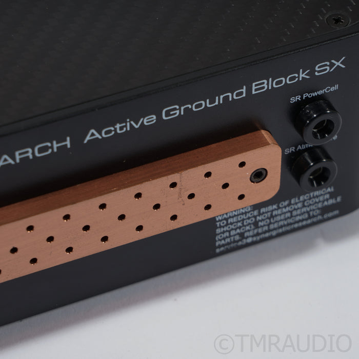 Synergistic Research Active Ground Block SX; Upgraded Pink Fuse
