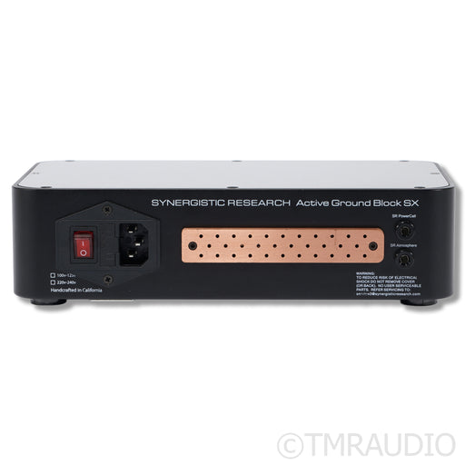 Synergistic Research Active Ground Block SX; Upgraded Pink Fuse