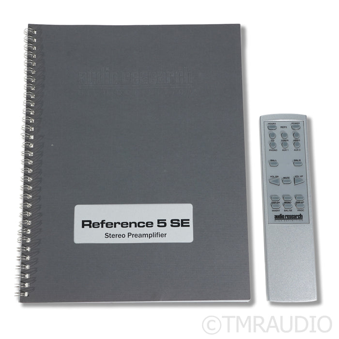Audio Research 5SE Tube Preamplifier