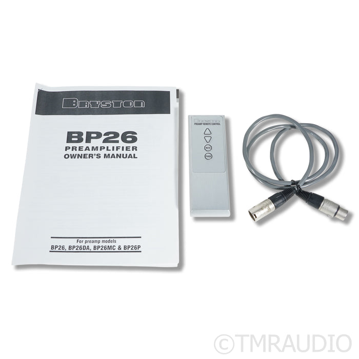 Bryston BP-26DA Preamplifier; MPS-2 Power Supply
