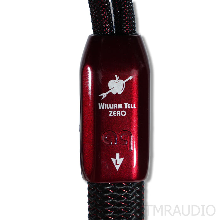 AudioQuest William Tell Zero Speaker Cables; 3m