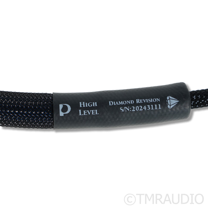 Purist Audio Design Diamond Revision High-Level REL Subwoofer Cable; 2.5m