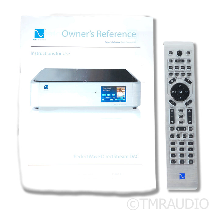PS Audio PerfectWave DirectStream MK1 DAC; Streaming Network Bridge II