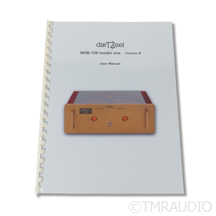 DarTZeel NHB-108 Model One Version B Power Amplifier
