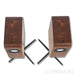 Boenicke W5 Bookshelf Speakers; Stands