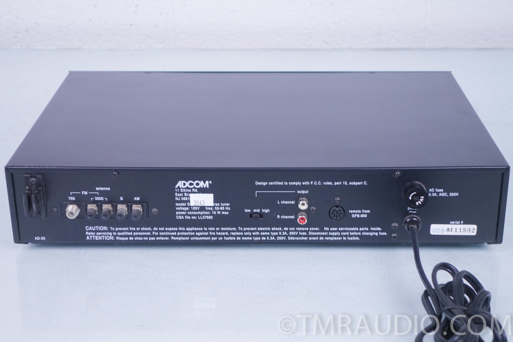 Adcom GFT-555 ii Digital AM / FM Tuner