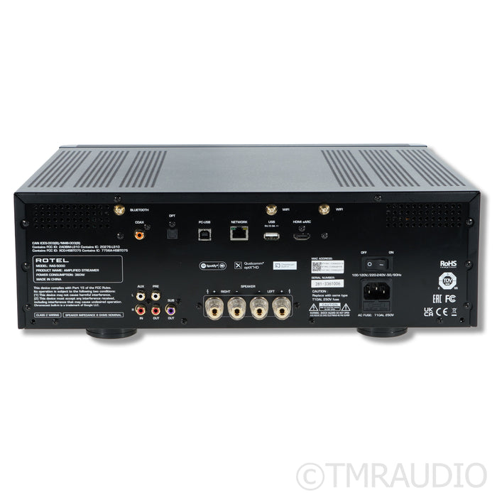Rotel RAS-5000 Streaming Integrated Amplifier; DAC