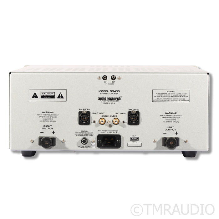 Audio Research DS450 Power Amplifier