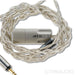 LavriCables Grand Silver Headphone Cable; 1m