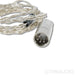 LavriCables Grand Silver Headphone Cable; 1m