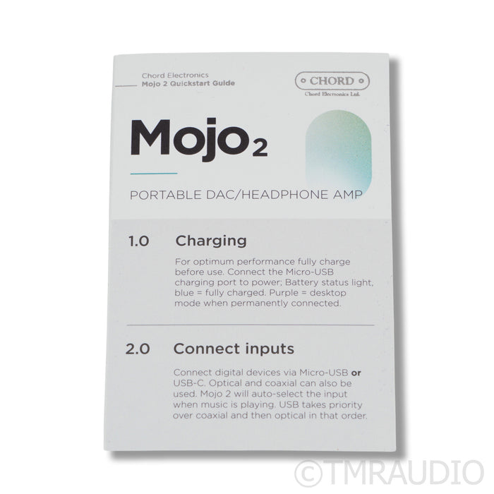 Chord Electronics Mojo 2 DAC / Headphone Amplifier (Open Box)