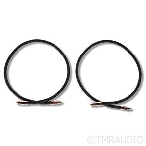 AudioQuest Black Beauty RCA Cables; 1m