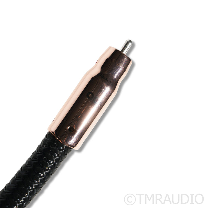 AudioQuest Black Beauty RCA Cables; 1m