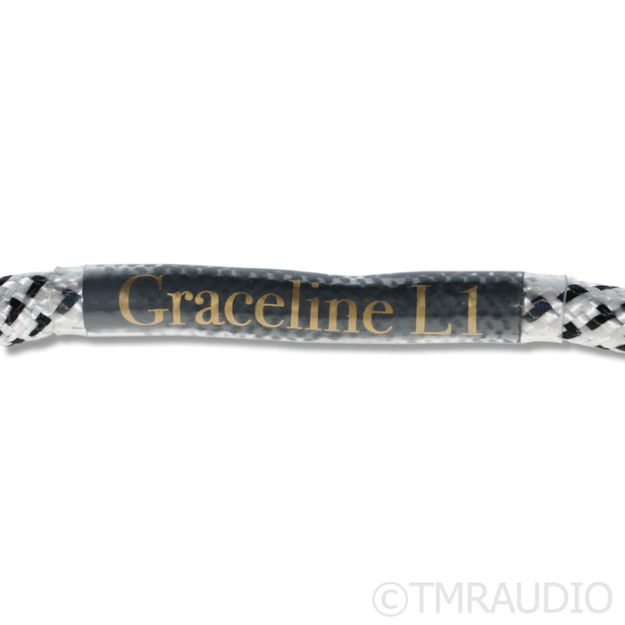 Black Cat Graceline Level 1 Speaker Cables; 1.5m