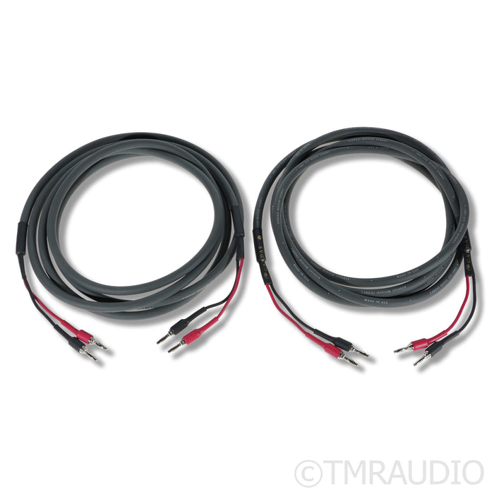 Cardas Iridium Speaker Cables; 3.5m