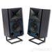 JBL 4349 Bookshelf Speakers; Stands