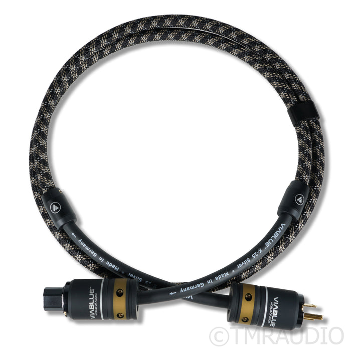 VIABLUE X-25 Silver Power Cable; 2m (Open Box)
