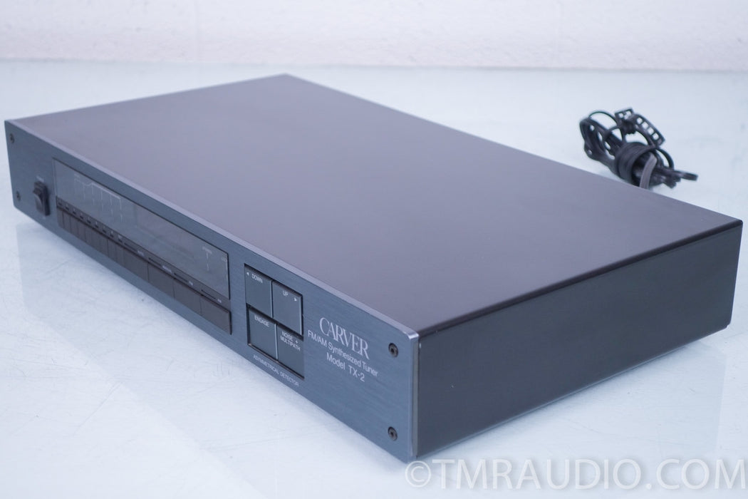 Carver TX-2 Quartz Synthesized AM FM Stereo Tuner