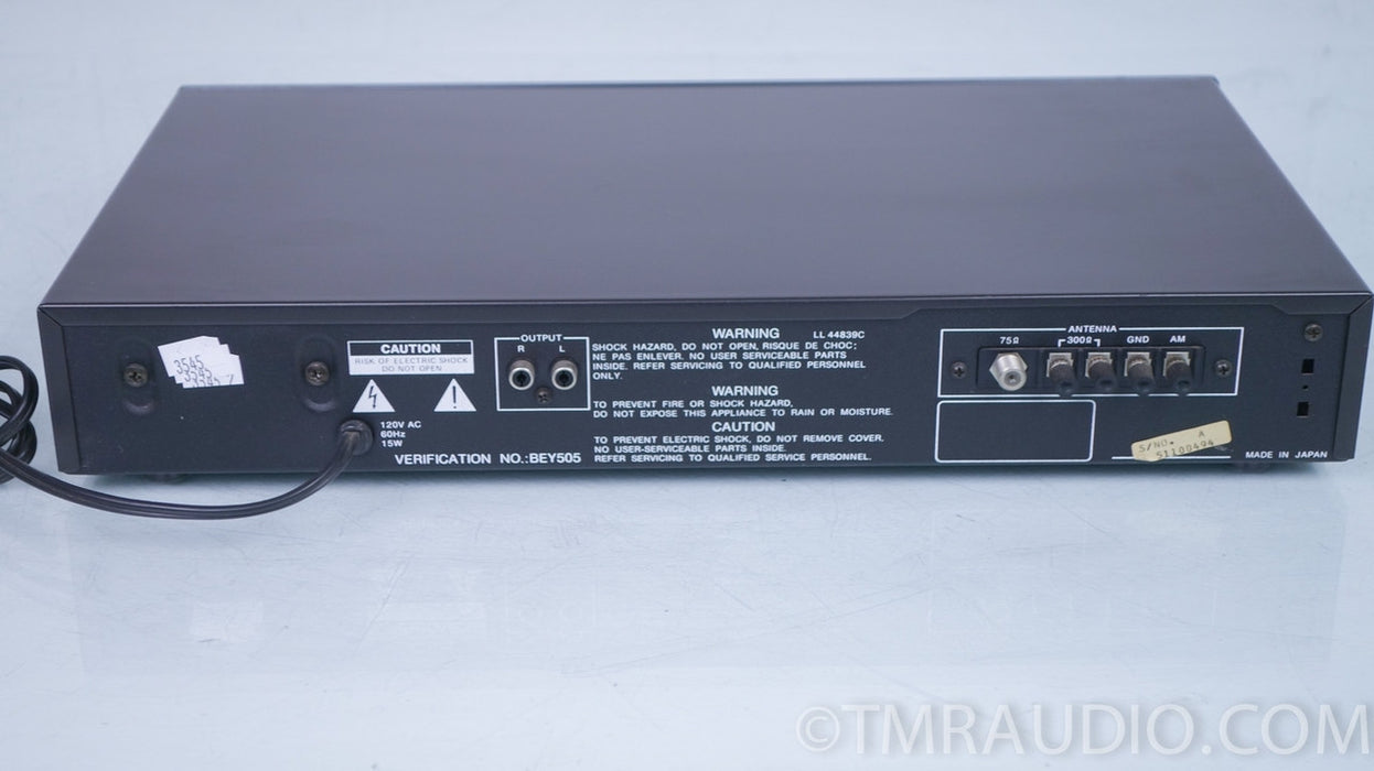 Carver TX-2 Quartz Synthesized AM FM Stereo Tuner