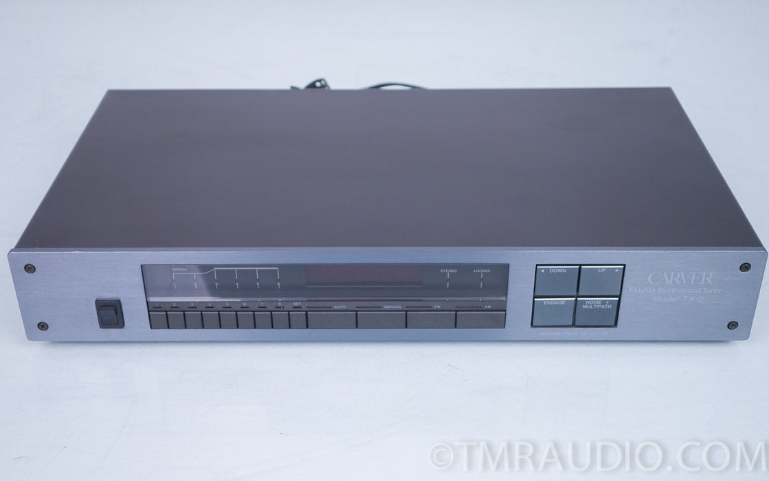 Carver TX-2 Quartz Synthesized AM FM Stereo Tuner