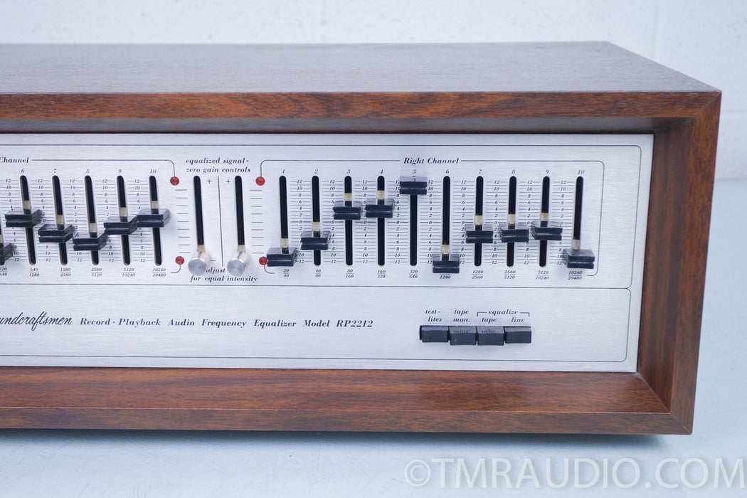 Soundcraftsmen RP2212 Stereo Graphic Equalizer / EQ